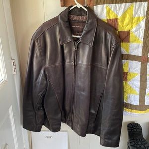 Leather jacket